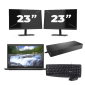 Dell Latitude 3420 - Intel Core i3 11. generace - 14 palců - 16GB RAM - 256GB SSD - Windows 11 Home + 2x Monitor 23 palců