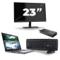 Dell Latitude 5410 - Intel Core i5-10th Generation - 14 palců - 16 GB RAM - 256 GB SSD - Windows 11 + 1x 23 palcový monitor