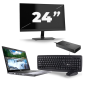 Dell Latitude 5410 - Intel Core i5-10th Generation - 14 palců - 16 GB RAM - 256 GB SSD - Windows 11 + 1x 24 palců monitor