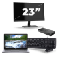Dell Latitude 5411 - Intel Core i5-10th Generation - 14 palců - 16 GB RAM - 256 GB SSD - Windows 11 + 1x 23 palcový monitor