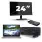 Dell Latitude 5411 - Intel Core i5-10th Generation - 14 palců - 16 GB RAM - 256 GB SSD - Windows 11 + 1x 24 palců monitor