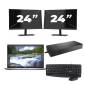 Dell Latitude 5420 - Intel Core i3 11. generace - 14 palců - 16GB RAM - 256GB SSD - Windows 11 Home + 2x Monitor 24 palců