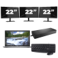 Dell Latitude 5420 - Intel Core i3 11. generace - 14 palců - 16GB RAM - 256GB SSD - Windows 11 Home + 3x Monitor 22 palců