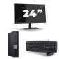 Dell OptiPlex 7070 Micro USFF - Intel Core i3-9e Generatie - 8GB RAM - 256GB SSD - Windows 11 + 1x 24 inch Monitor