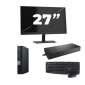 Dell OptiPlex 7070 Micro USFF - Intel Core i3-9th Generation - 8GB RAM - 256GB SSD - Windows 11 + 1x 27 inch Monitor