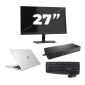 HP EliteBook 830 G7 - Intel Core i7 10. generace - 13 palců - 16GB RAM - 256GB SSD - Windows 11 Home + 1x Monitor 27 palců