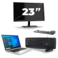 HP EliteBook 840 G8 - Intel Core i7 11. generace - 14 palců - 16GB RAM - 256GB SSD - Windows 11 + 1x Monitor 23 palců