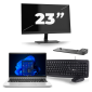 HP ProBook 640 G8 - Intel Core i5 11. generace - 14 palců - 16GB RAM - 256GB SSD - Windows 11 + 1x Monitor 23 palců