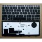 Notebooková klávesnice pro HP EliteBook Revolve 810 G1 se stříbrným podsvícením rámečku