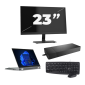 Lenovo Thinkpad L13 Yoga Gen 3 - Intel Core i5 12. generace - 13 palců - Touch - 16GB RAM - 256GB SSD - Windows 11 Home + 1x Monitor 23 palců