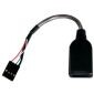 USB 2.0 AF na 5kolíkový interní, 15 cm