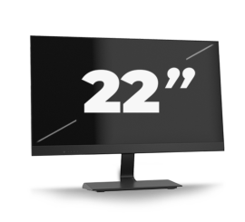 22 palcový monitor - displayport - DVI - VGA