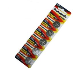 5 ks Panasonic Button cell CR1620 Baterie cmos 3V