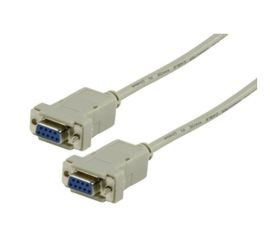 Sériový kabel F/F, Cross_modem_cable, 1,5M