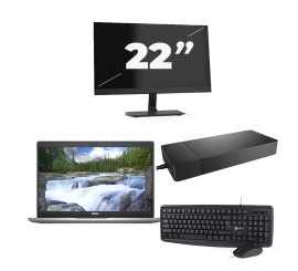 Dell Latitude 5320 - Intel Core i5 11. generace - 13 palců - 16GB RAM - 256GB SSD - Windows 11 Home + 1x Monitor 22 palců