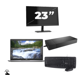 Dell Latitude 5320 - Intel Core i5 11. generace - 13 palců - Touch - 16GB RAM - 256GB SSD - Windows 11 Home + 1x Monitor 23 palců