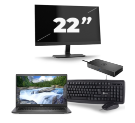 Dell Latitude 7420 - Intel Core i5 11. generace - 14 palců - 16GB RAM - 256GB SSD - Windows 11 Home + 1x Monitor 22 palců