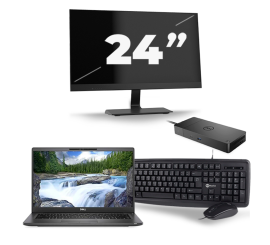 Dell Latitude 7420 - Intel Core i5 11. generace - 14 palců - 16GB RAM - 256GB SSD - Windows 11 Home + 1x Monitor 24 palců