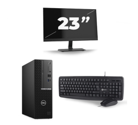 Dell Optiplex 7080 USFF - Intel Core i5-10th Generation - 16 GB RAM - 256 GB SSD - Windows 11 + 1x 23 palcový monitor
