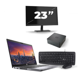 Dell Precision 3550 - Intel Core i7-10th Generation - 15 palce - 16 GB RAM - 256 GB SSD - Windows 11 + 1x 23 palcový monitor