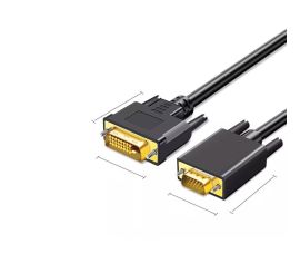 Kabel DVI-I (24+5) Dual Link samec-VGA samec M/M, 1,5 m