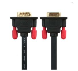 Tenký VGA prodlužovací kabel 150CM, černý