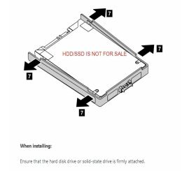 Pevný disk pro Lenovo ThinkPad X230S X240 X250 X270 T440 T460