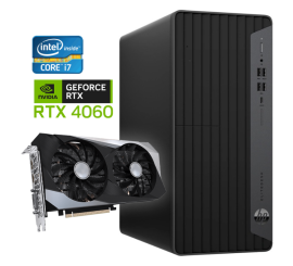 HP EliteDesk 800 G6 Tower - Intel Core i7-10th Generation - 16GB RAM - 1TB SSD - NVIDIA RTX 4060 - Win11 - HRA PC