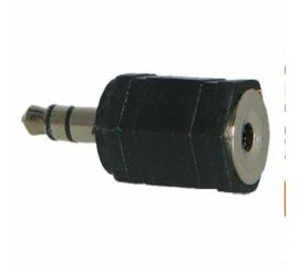Stereo jack převodník 2,5 mm samice na 3,5 mm samec