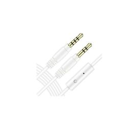 Stereo Jack 3,5 mm M/M s mikrofonním AUX kabelem, 1,5 M