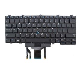 Klávesnice pro notebook Dell Latitude E5450 E5470 E7450 podsvícená bez rámu