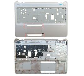 Rámeček notebooku Kryt opěrky rukou pro HP Probook 650 655 G2 G3 4 tlačítka