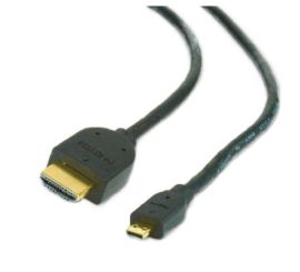 Cableexpert HDMI samec na micro D-male černý kabel, 4,5 m, (v1.4)