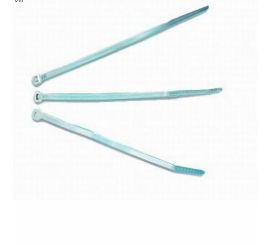Nylonové stahovací pásky 100 mm, šířka 2,5 mm, sáček 100 ks