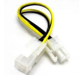 4kolíkový napájecí zdroj P4 prodlužovací kabel 12 palců, P4 samice na P4 samec