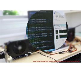 Adaptér PCI-E 1X na 16X Riser Card, USB 3.0, 4kolíkový napájecí zdroj