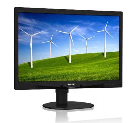 Philips Brilliance 240B4LPYCS - 24 palců - 1920x1200 - DP - DVI - VGA - Silver