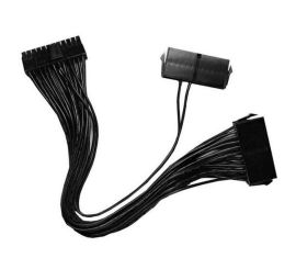 Dual PSU napájecí adaptérový kabel, 18AWG, 30CM