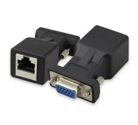 Adaptér RJ45 samice na VGA samice