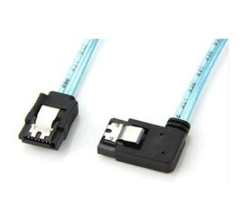 SATA kabel Plochý úhel 90 stupňů, 60 cm