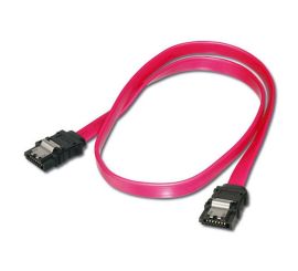 SATA datový kabel s montážní sponou XL 50 cm (SATA50CLIP)