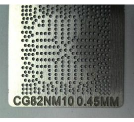 Šablona čipové sady pro notebook Intel CG82NM10