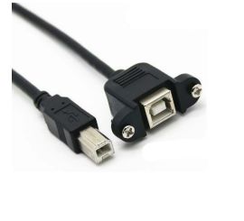 Adaptérový kabel USB B samec-female, 1M