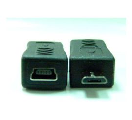Adaptér USB micro male to mini female