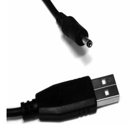 USB napájecí kabel 3,5 mm (Ø), 1,0 m Akce!