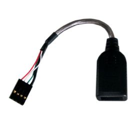 USB 2.0 AF na 5kolíkový interní, 15 cm