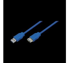 USB 3.0 A Male to A Female, modrý, 3M, CU0057