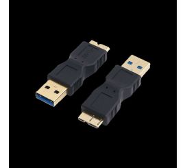 Adaptér USB 3.0 A Male to Micro B Male, AU0024