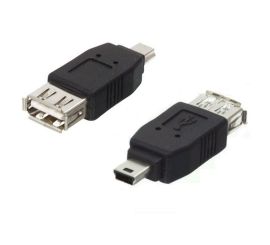 Adaptér USB A/F na Mini B