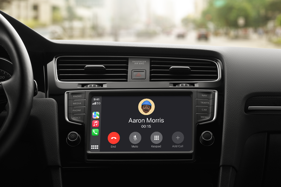 apple carplay používání